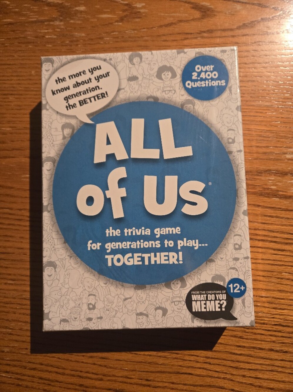 All of Us Trivia Game For Generations